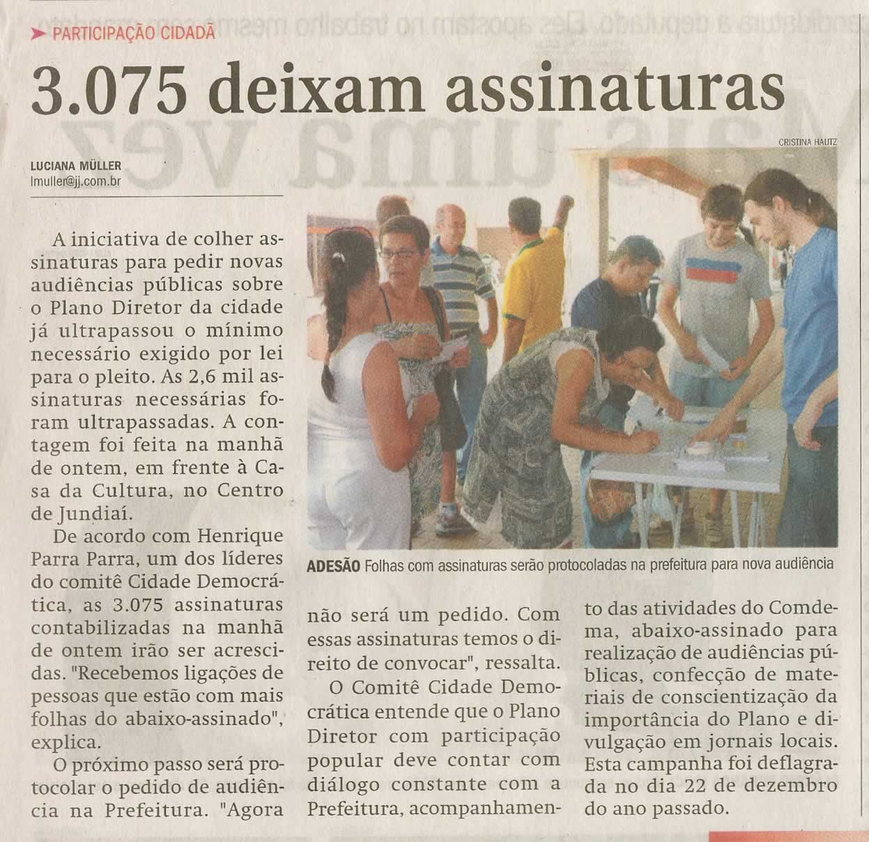 Jornal de Jundiaí - 28/03/2010