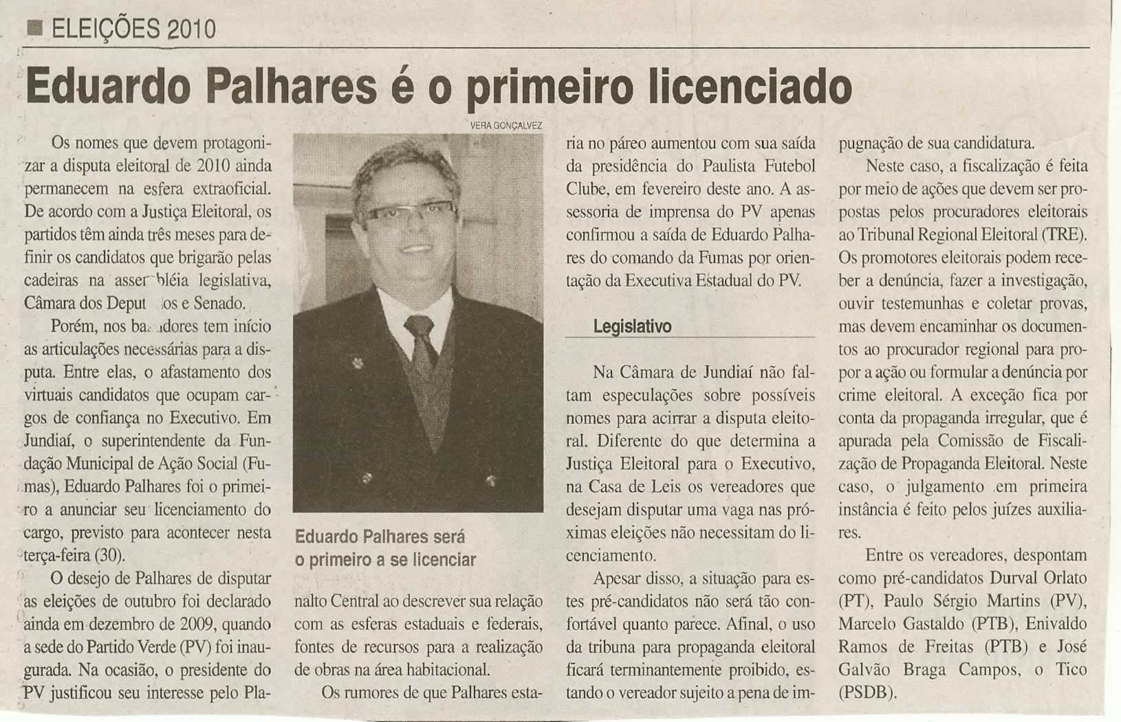 Jornal da Cidade - 30/03/2010