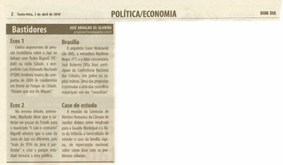 Bom Dia Jundiaí - 02/04/2010