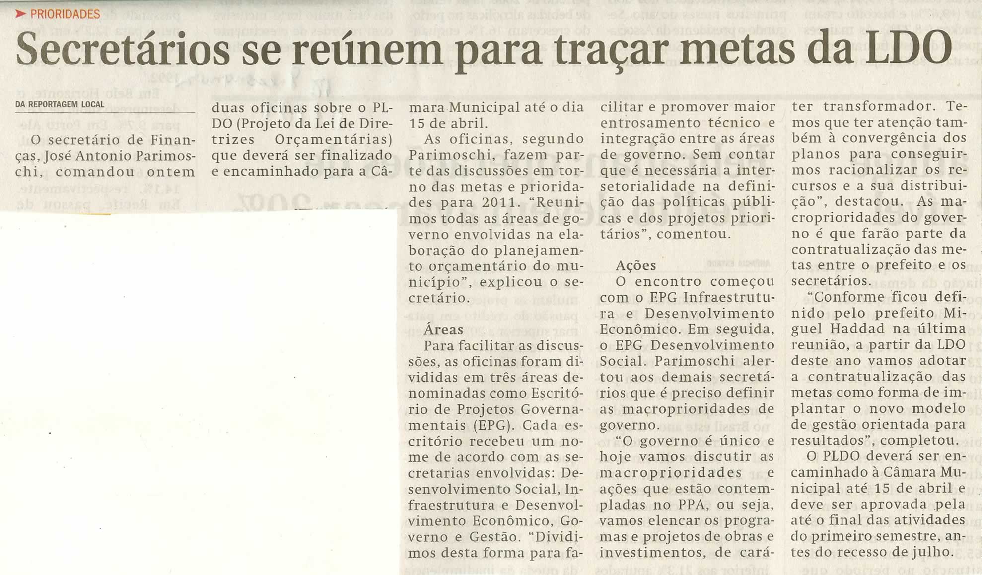 Jornal de Jundiaí - 01/04/2010