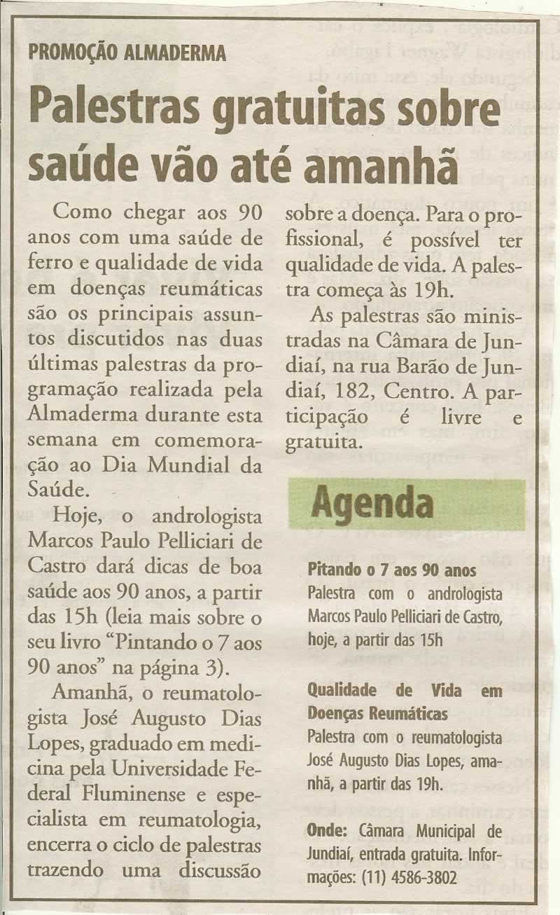 Bom Dia Jundiaí - 07/04/2010