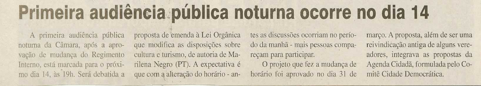 Jornal da Cidade - 07/04/2010