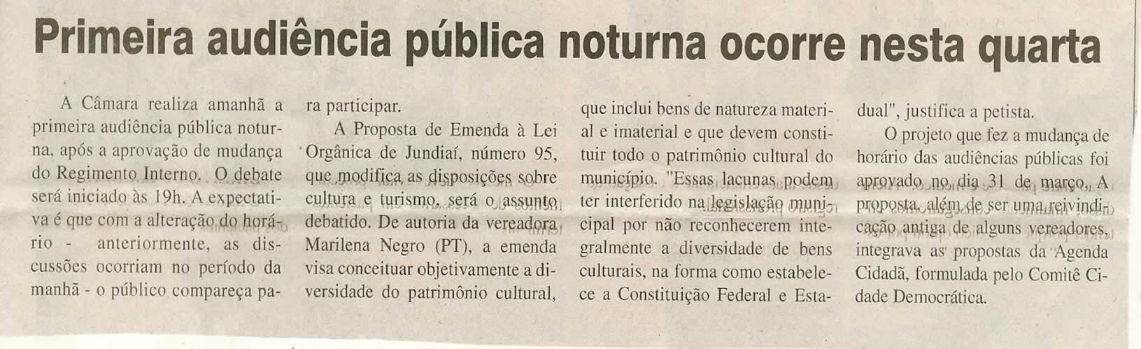 Jornal da Cidade - 13/04/2010
