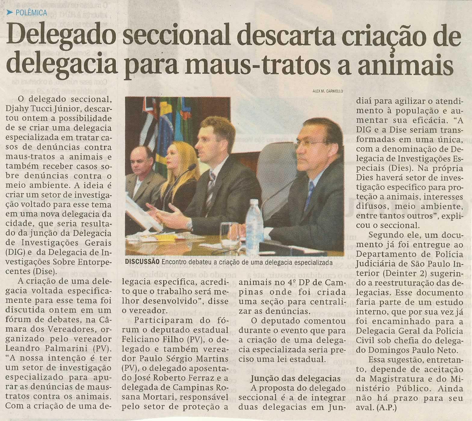Jornal de Jundiaí - 14/04/2010