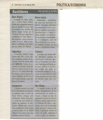Bom Dia Jundiaí - 16/04/2010