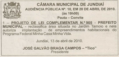 Jornal da Cidade - 17/04/2010