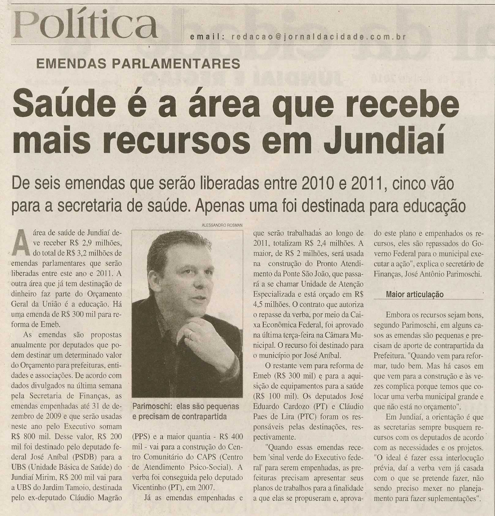 Jornal da Cidade - 17/04/2010