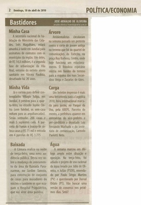 Bom Dia Jundiaí - 18/04/2010