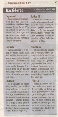 Bom Dia Jundiaí - 22/04/2010