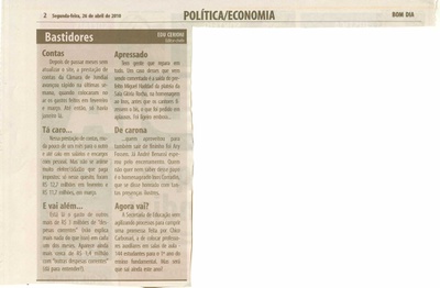 Bom Dia Jundiaí - 26/04/2010