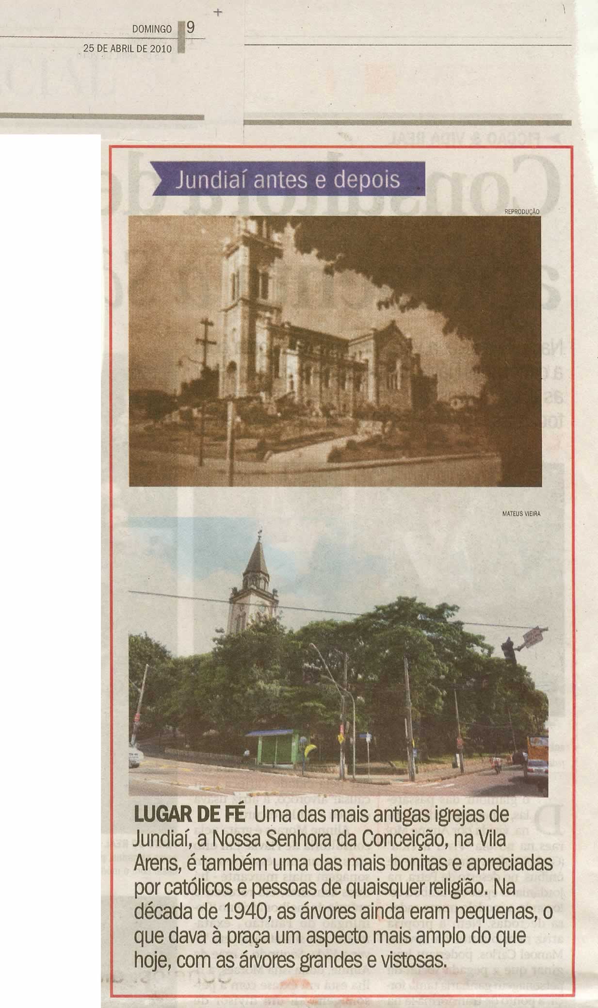 Jornal de Jundiaí - 25/04/2010