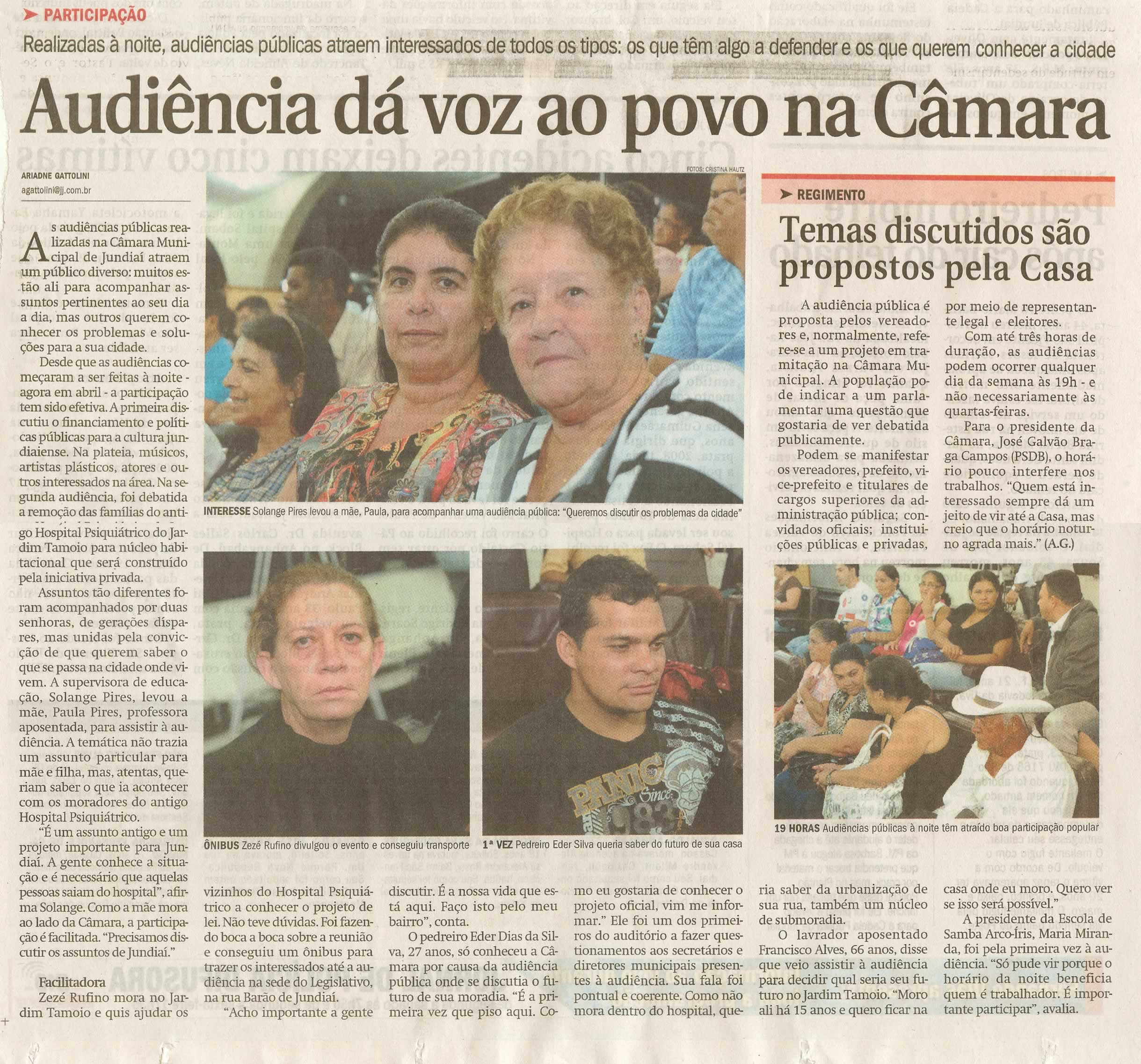 Jornal de Jundiaí - 25/04/2010