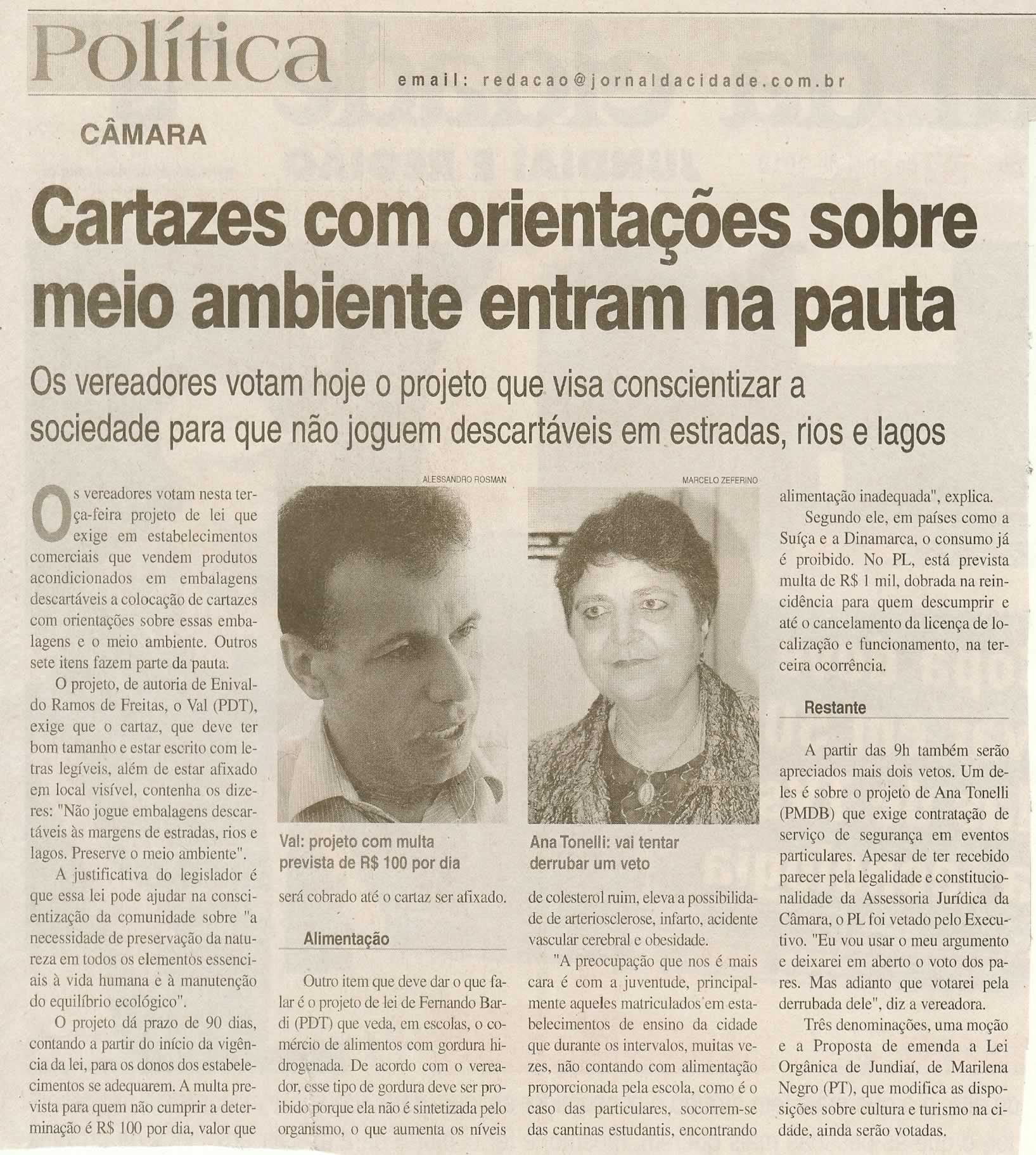 Jornal da Cidade - 27/04/2010