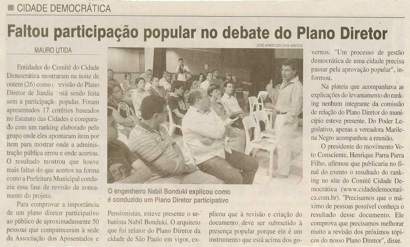 Jornal da Cidade - 27/04/2010