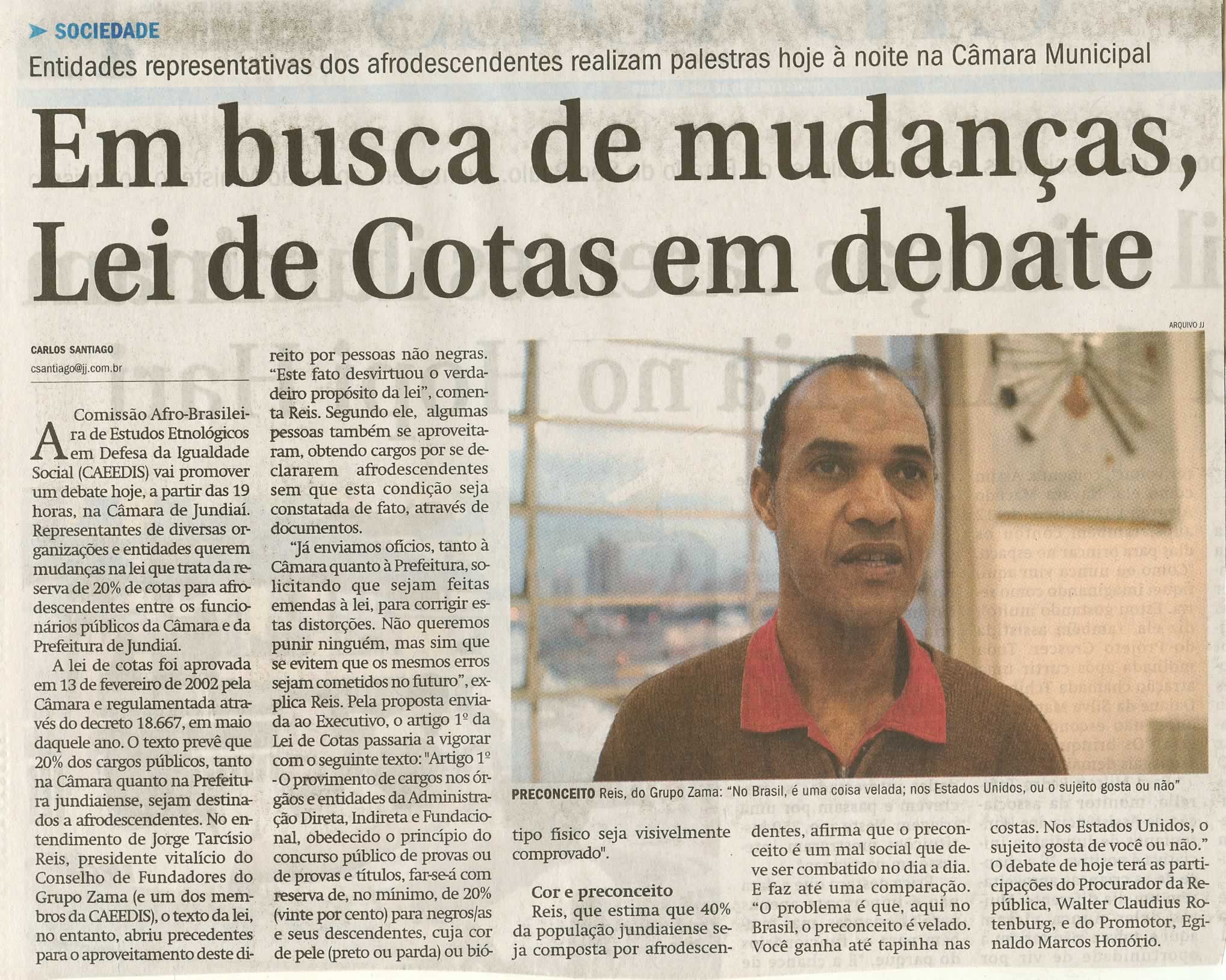 Jornal de Jundiaí - 29/04/2010