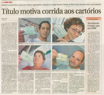 Jornal de Jundiaí - 02/05/2010