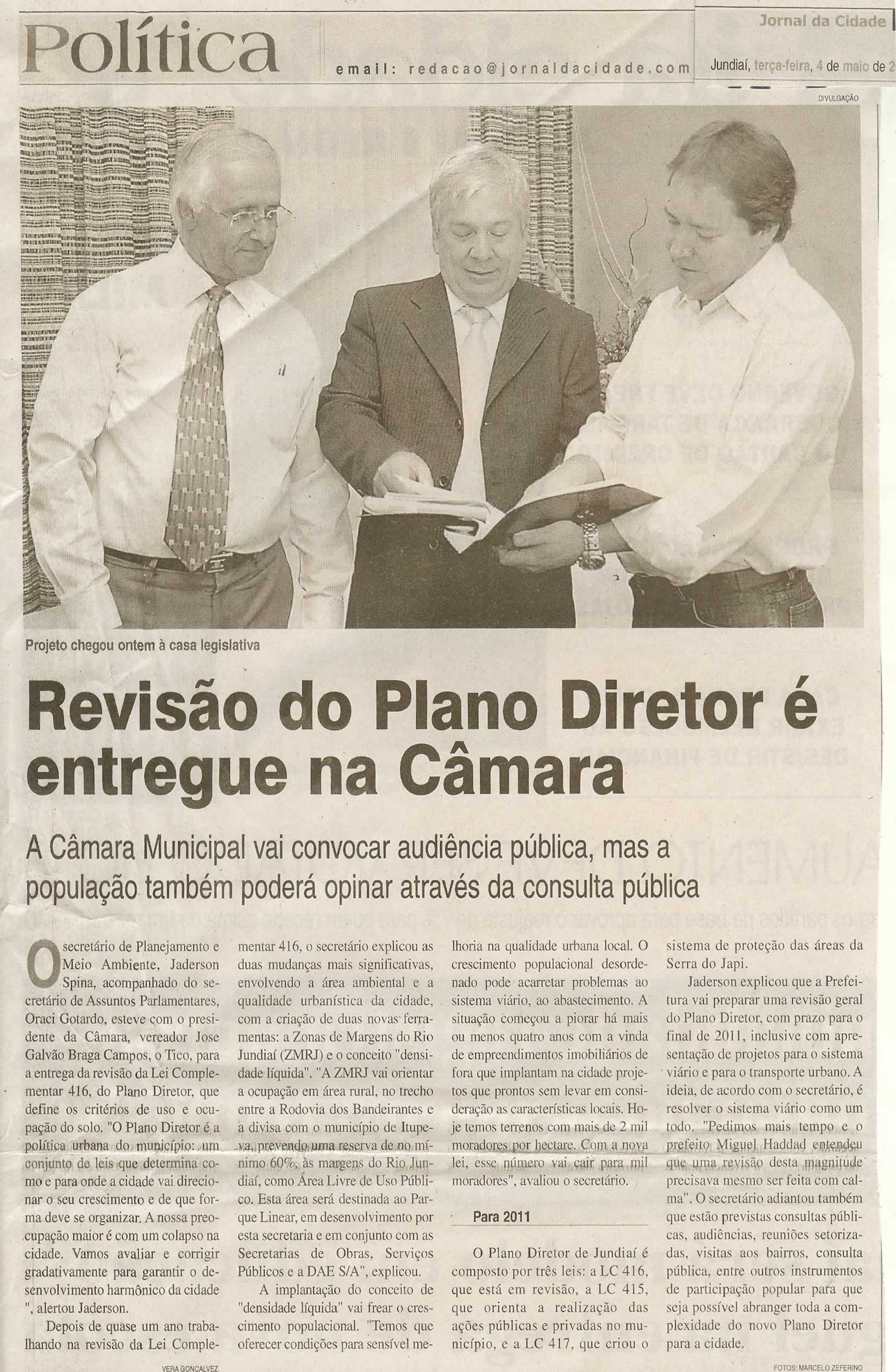 Jornal da Cidade - 04/05/2010