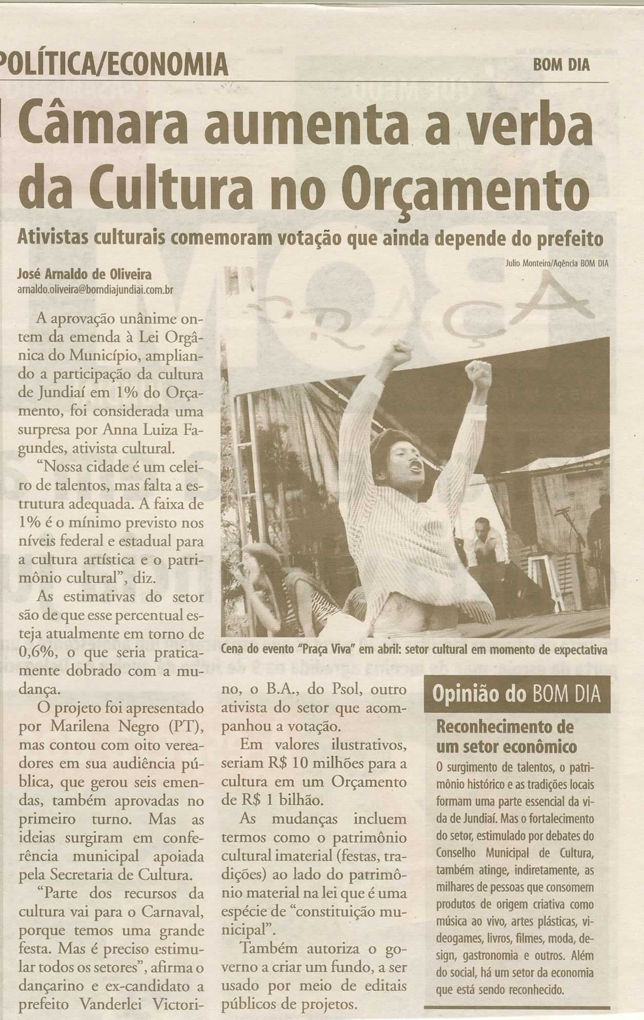 Bom Dia Jundiaí - 05/05/2010