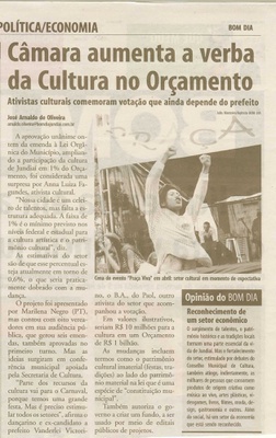Bom Dia Jundiaí - 05/05/2010