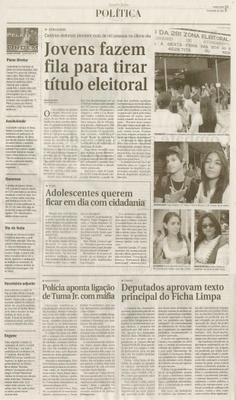Jornal de Jundiaí - 06/05/2010