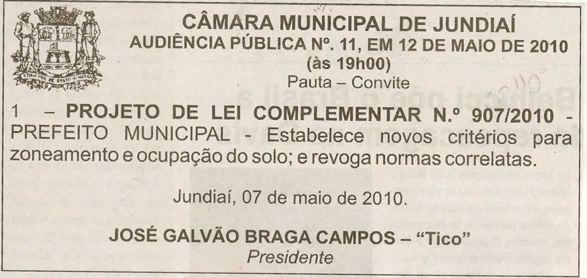 Jornal da Cidade - 08/05/2010