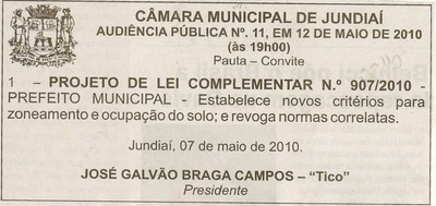 Jornal da Cidade - 08/05/2010