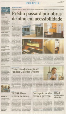 Jornal de Jundiaí - 08/05/2010