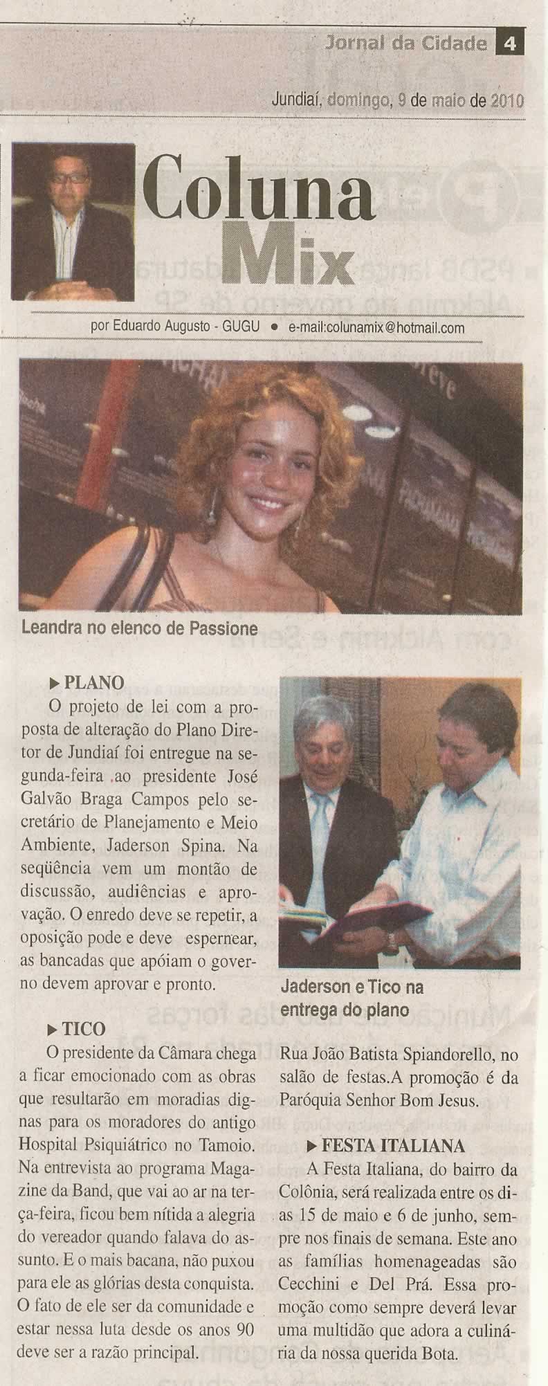 Jornal da Cidade - 09/05/2010