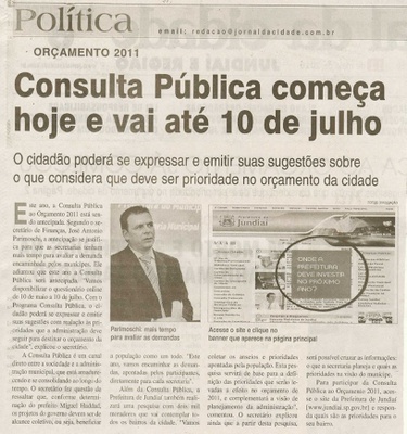 Jornal da Cidade - 11/05/2010
