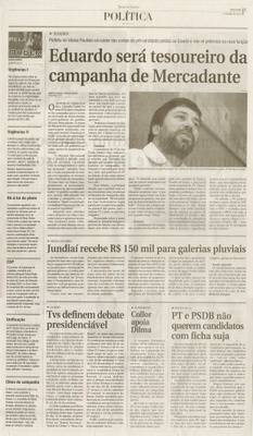 Jornal de Jundiaí - 11/05/2010