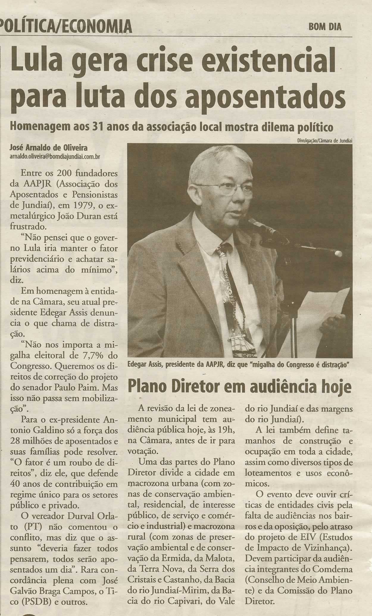 Bom Dia Jundiaí - 12/05/2010