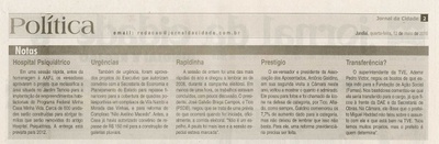Jornal da Cidade - 12/05/2010