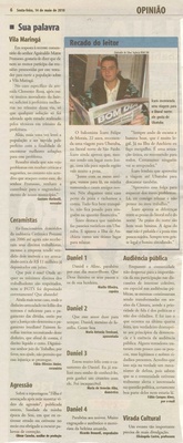 Bom Dia Jundiaí - 14/05/2010