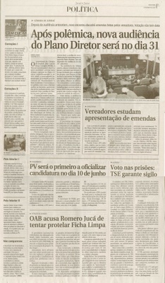 Jornal de Jundiaí - 14/05/2010