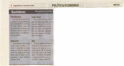 Bom Dia Jundiaí - 17/05/2010