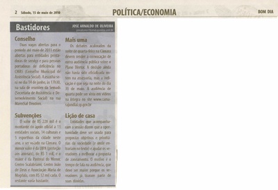 Bom Dia Jundiaí - 15/05/2010