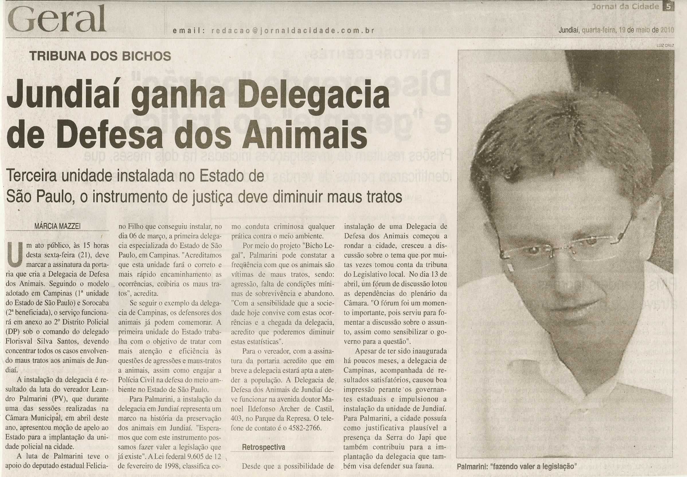 Jornal da Cidade - 19/05/2010