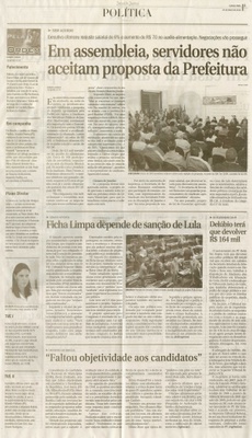 Jornal de Jundiaí - 20/05/2010