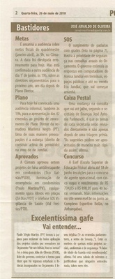 Bom Dia Jundiaí - 26/05/2010