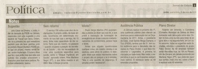 Jornal da Cidade - 26/05/2010
