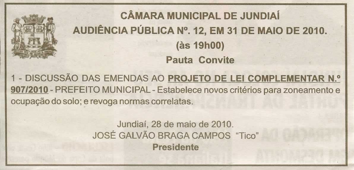 Bom Dia Jundiaí - 29/05/2010