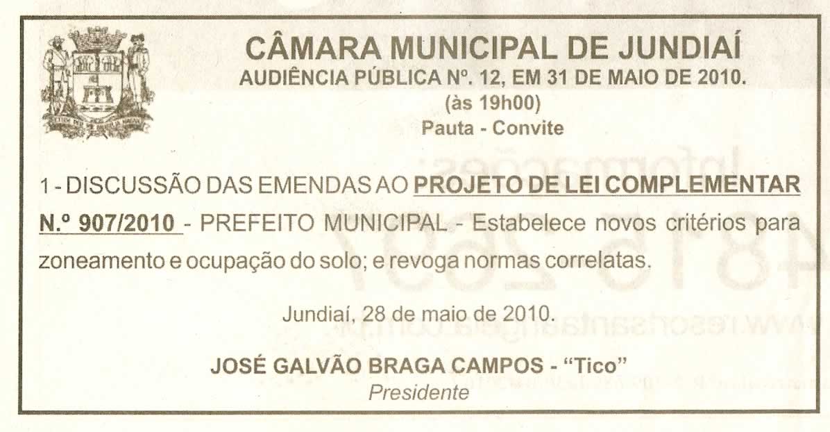 Jornal de Jundiaí - 29/05/2010
