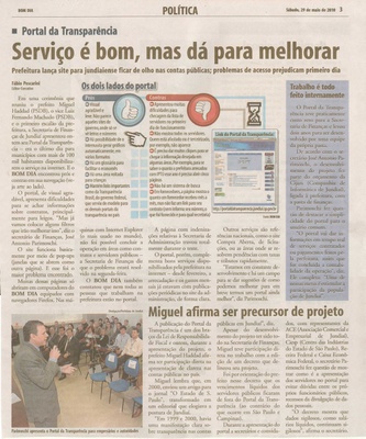 Bom Dia Jundiaí - 29/05/2010