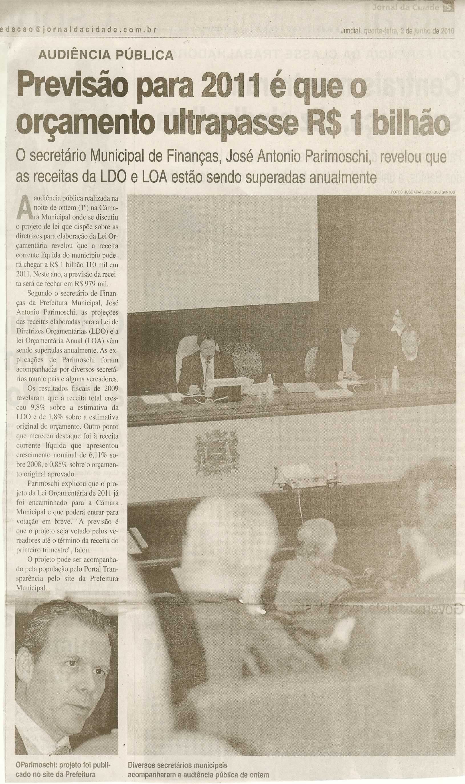 Jornal da Cidade - 02/06/2010
