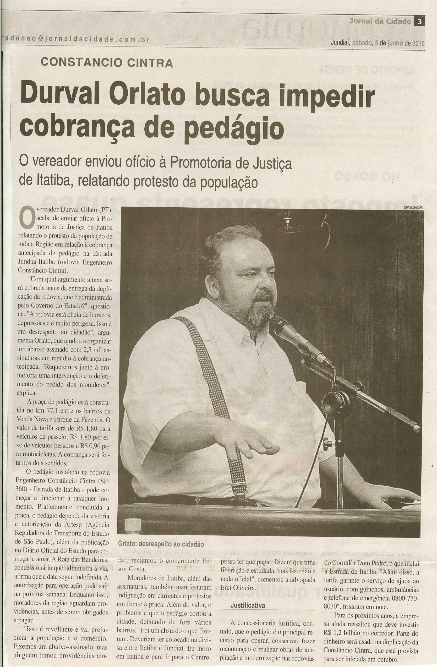 Jornal da Cidade - 05/06/2010