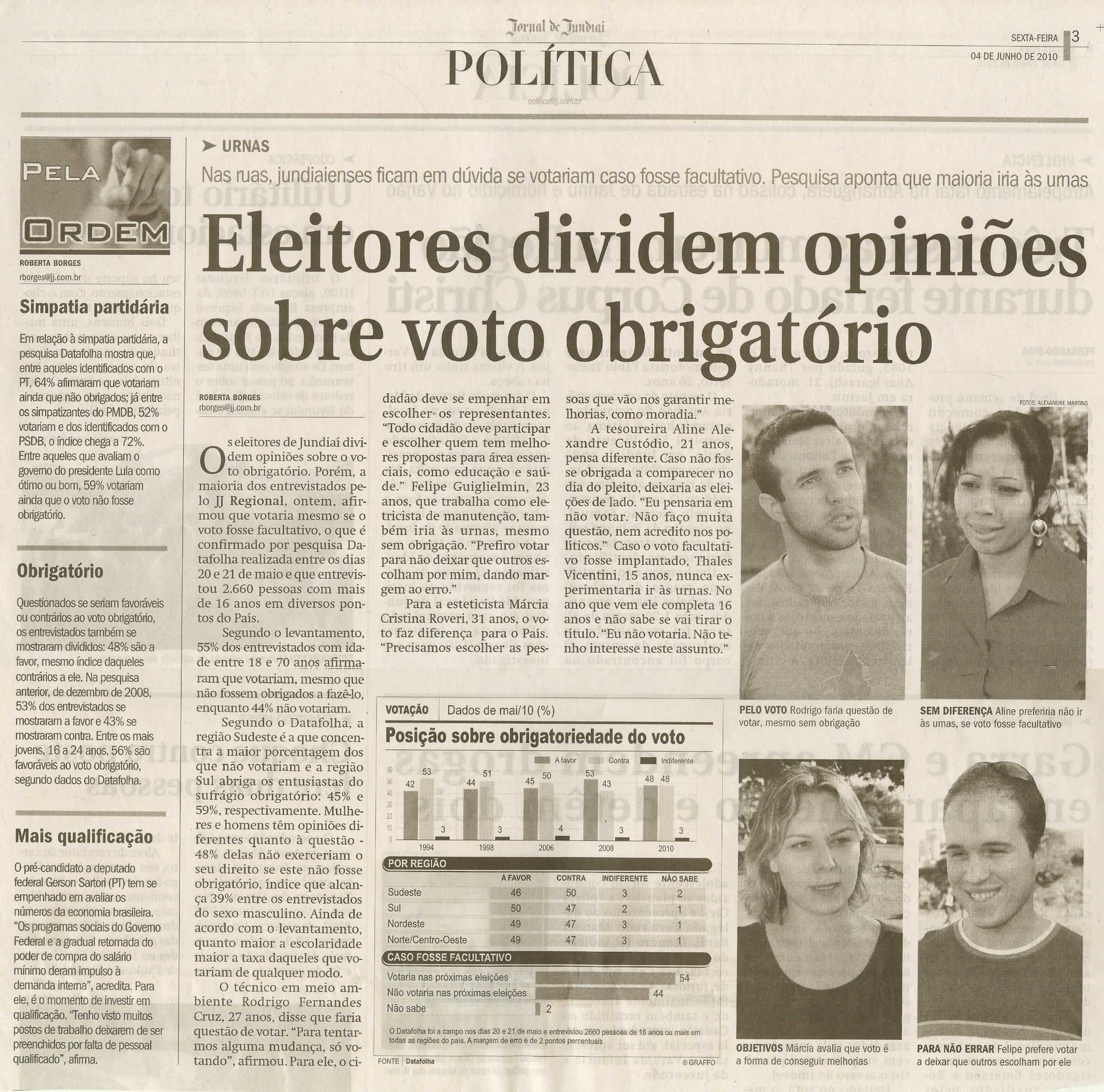 Jornal de Jundiaí - 04/06/2010