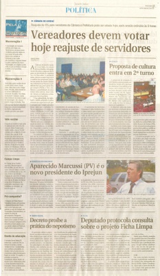 Jornal de Jundiaí - 08/06/2010