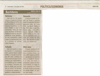 Bom Dia Jundiaí - 11/06/2010
