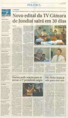 Jornal de Jundiaí - 11/06/2010