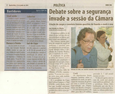 Bom Dia Jundiaí - 23/06/2010